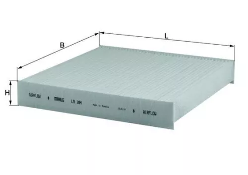 Filter, cabin air KNECHT LA 184)