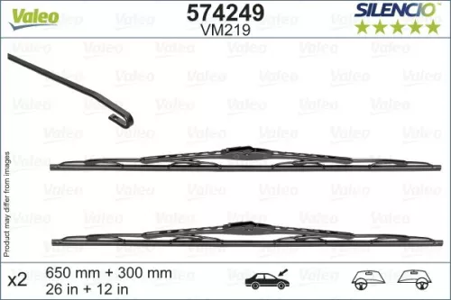 Ruitenwisser VALEO 574249)