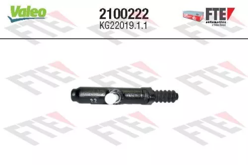 Hoofdremcilinder, koppeling VALEO 2100222)