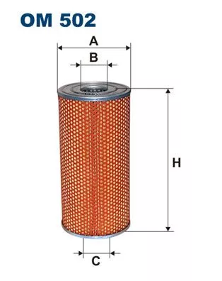 Oil Filter FILTRON OM 502)