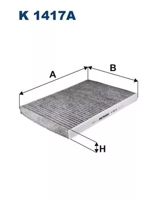 Filter, cabinelucht FILTRON K 1417A)