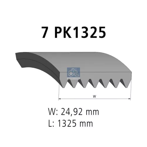 V-vormige riem DT Spare Parts 7.54807)
