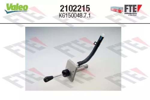 Hoofdremcilinder, koppeling VALEO 2102215)