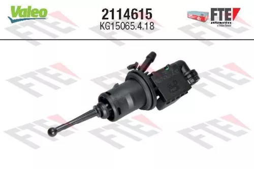 Master Cylinder, clutch VALEO 2114615)