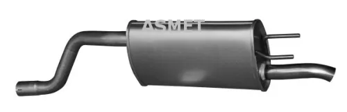 Achterdemper ASMET 05.189)