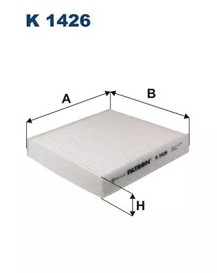 Filter, cabinelucht FILTRON K 1426)
