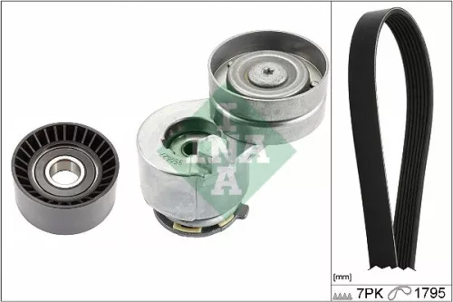 V-ribbed Belt Set Schaeffler INA 529 0412 10)