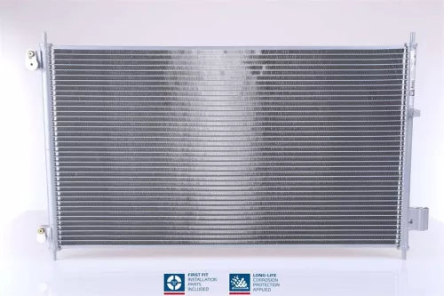 Condenser, air conditioning NISSENS 940293)
