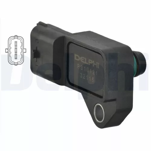 Sensor, turbodruk DELPHI PS10121)