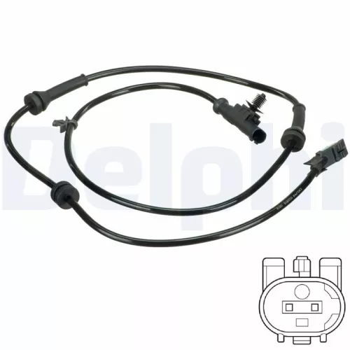 Sensor, wheel speed DELPHI SS20616)