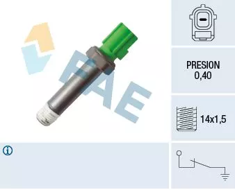 Oil Pressure Switch FAE 12616)