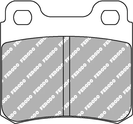 Remblokkenset, schijfrem FERODO RACING FCP586H)