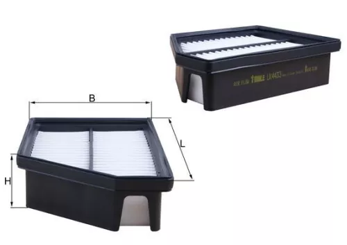 Luchtfilter KNECHT LX 4433)