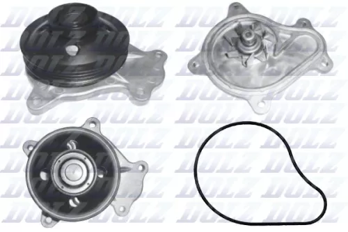 Water Pump, engine cooling DOLZ T265)