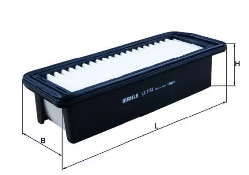 Luchtfilter KNECHT LX 3154)