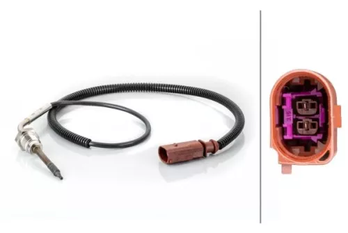 Sensor, uitlaatgastemperatuur HELLA 6PT 014 494-821)