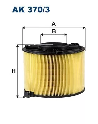Luchtfilter FILTRON AK 370/3)