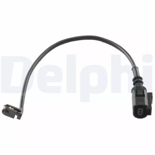Waarschuwing: contact, slijtage van de remblokken DELPHI LZ0329)