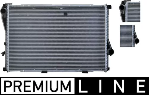 Radiator, engine cooling MAHLE CR 296 000P)