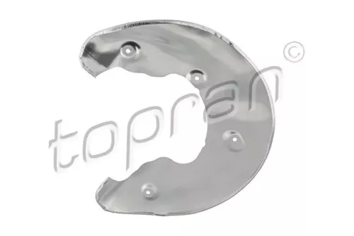 Splash Guard, brake disc TOPRAN 117 959)