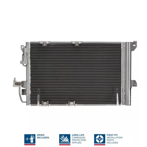 Condenser, air conditioning NISSENS 94650)