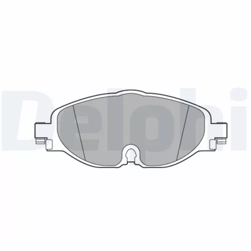 Brake Pad Set, disc brake DELPHI LP3584)
