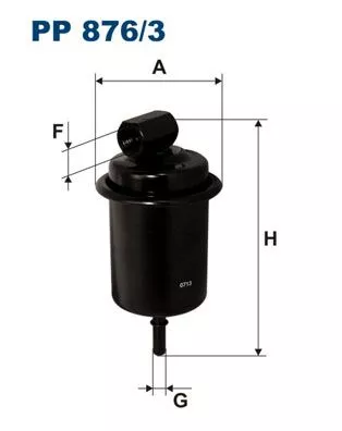 Fuel Filter FILTRON PP 876/3)