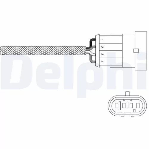 Oxygen Sensor DELPHI ES20302-12B1)