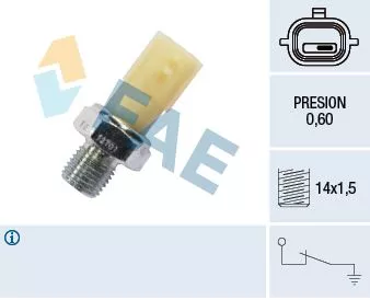 Oil Pressure Switch FAE 12701)