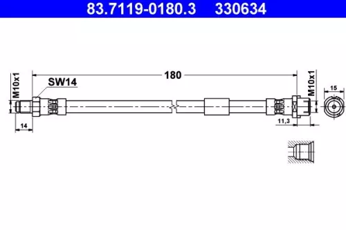 Remslang ATE 83.7119-0180.3)