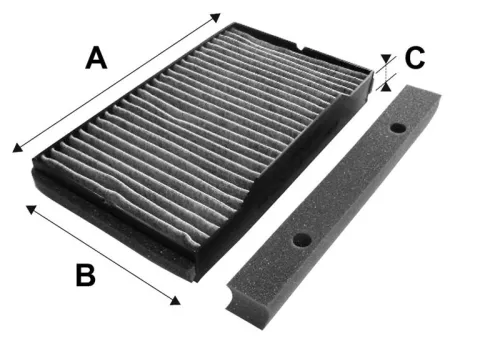 Filter, cabinelucht VALEO 698723)