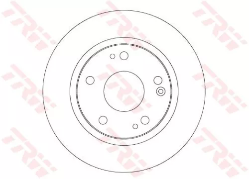 Remschijf TRW DF6704)