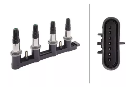 Ignition Coil HELLA 5DA 358 000-321)