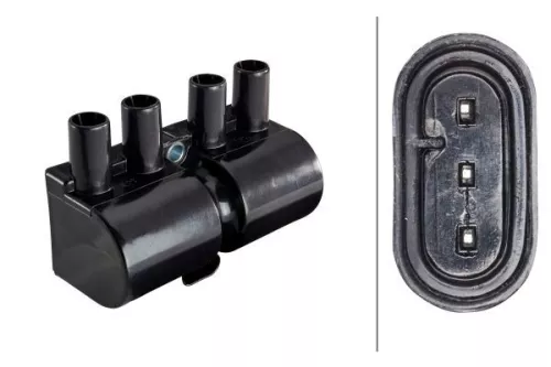 Ignition Coil HELLA 5DA 358 057-031)