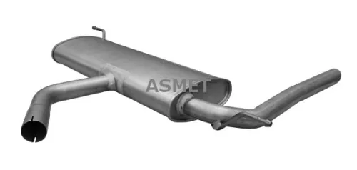 Achterdemper ASMET 19.020)