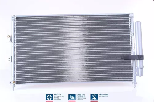 Condenser, air conditioning NISSENS 940197)