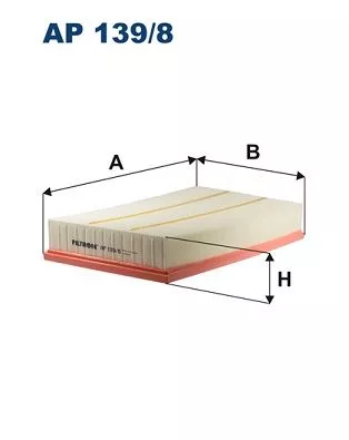 Air Filter FILTRON AP 139/8)
