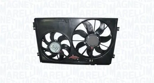 Fan, engine cooling MAGNETI MARELLI 069422719010)
