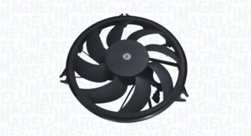 Fan, engine cooling MAGNETI MARELLI 069422717010)