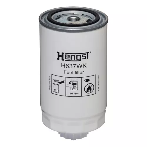 Brandstoffilter HENGST FILTER H637WK)