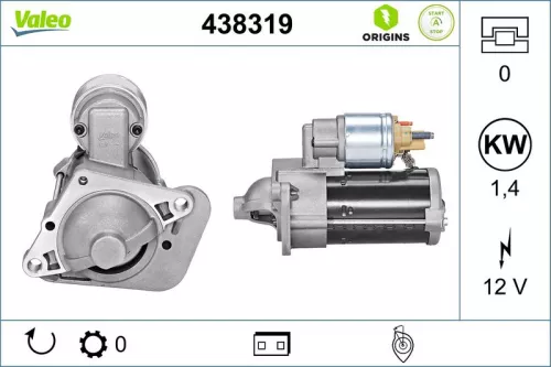 Starter VALEO 438319)
