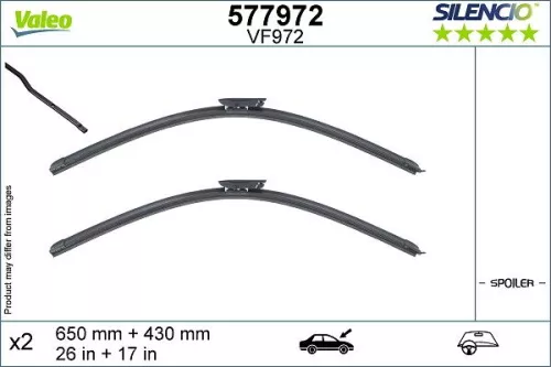 Ruitenwisser VALEO 577972)