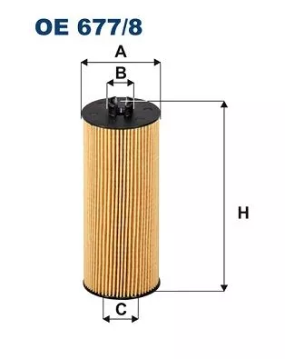 Oliefilter FILTRON OE 677/8)