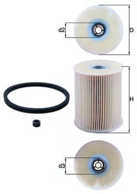 Fuel Filter KNECHT KX 231D)