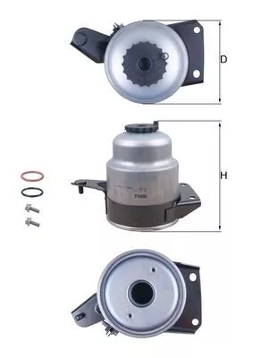 Brandstoffilter KNECHT KL 829D)