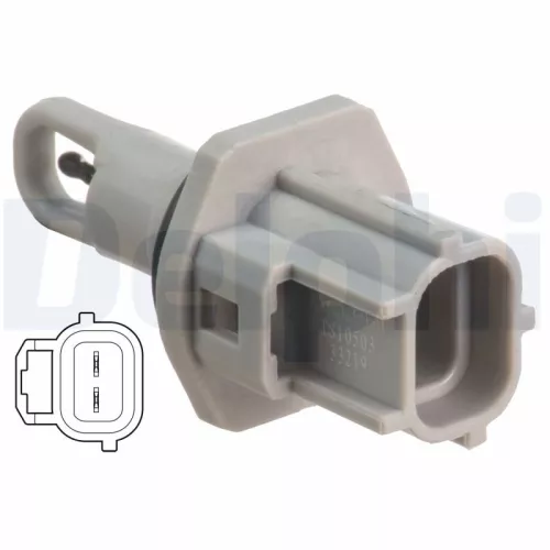 Sensor, inlaatluchttemperatuur DELPHI TS10503)