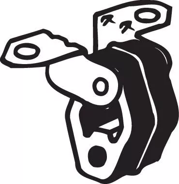 Rubber Strip, exhaust system BOSAL 255-084)