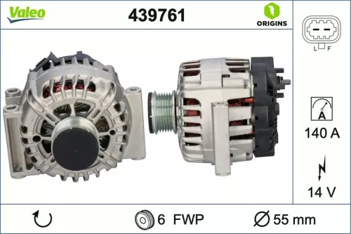 Alternator VALEO 439761)