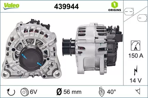 Alternator VALEO 439944)
