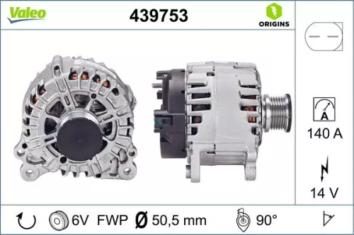 Alternator VALEO 439753)